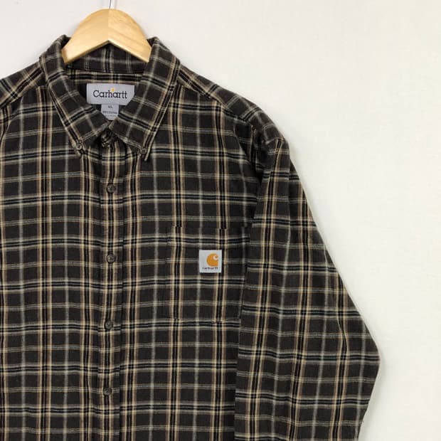 XL 칼하트 체크 남방