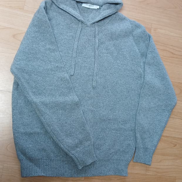 유니온블루 울 니트후드 L