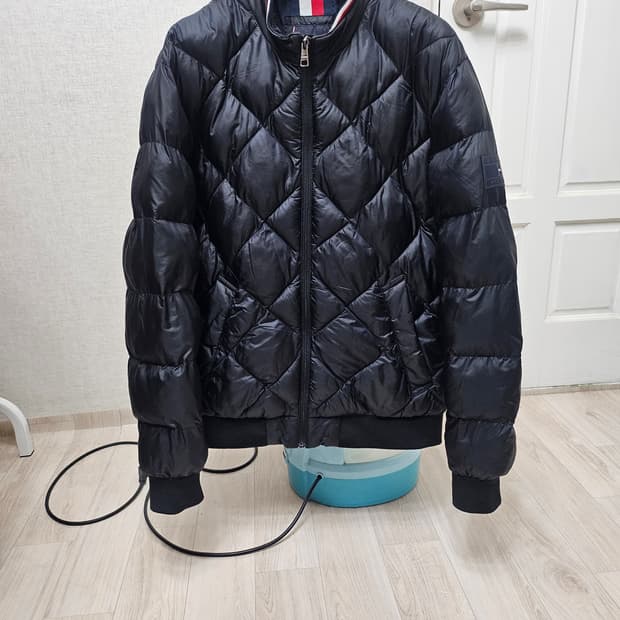 (95~100)M ☆초대장급☆ 타미힐피거 [블랙] 퀼팅자켓패딩