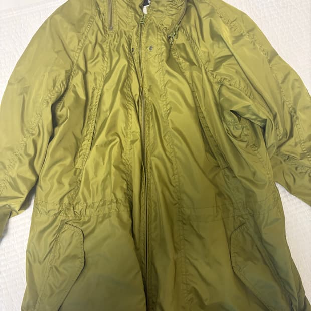 이세이미야케 fete 파라슈트 자켓 그린