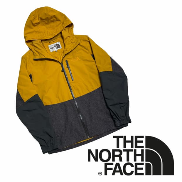 THE NORTH FACE 옐로우배색 하이벤트바람막이