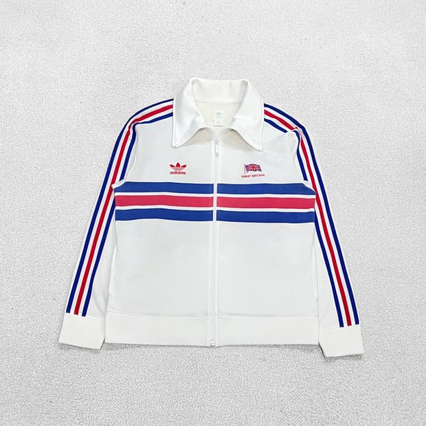아디다스 신영국 트랙탑 져지 화이트 (대장급)