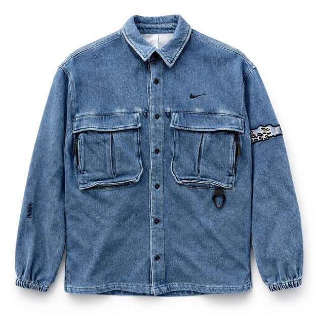 나이키 NOCTA 데님 셔츠 M FZ3260-486