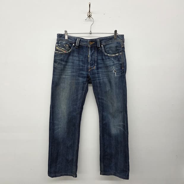 디젤 데님 청바지 데미지 워싱진 31in