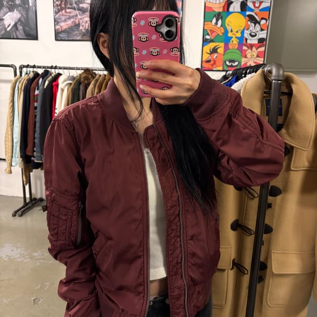 알파인더스트리 ma1 자켓