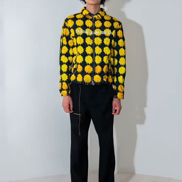 [L] 더뮤지엄비지터 플라워 자켓