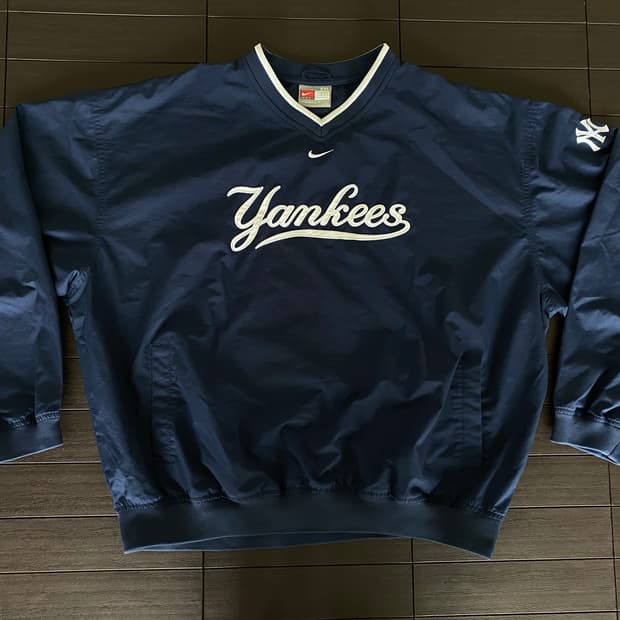 (XXL) 나이키 양키즈 웜업 바람막이