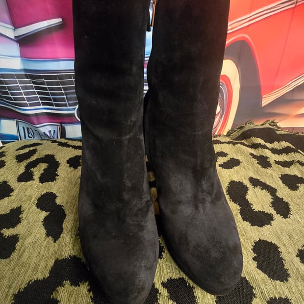 살바토레 페라가모(Salvatore Ferragamo) 스웨드 앵글부츠