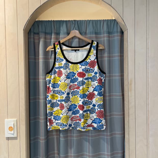 일본빈티지 프린팅나시