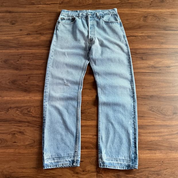 [32]80's 리바이스 Made in USA 501 데님 팬츠