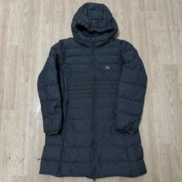 카파 여성 구스다운 후드 경량 롱패딩 L/95 