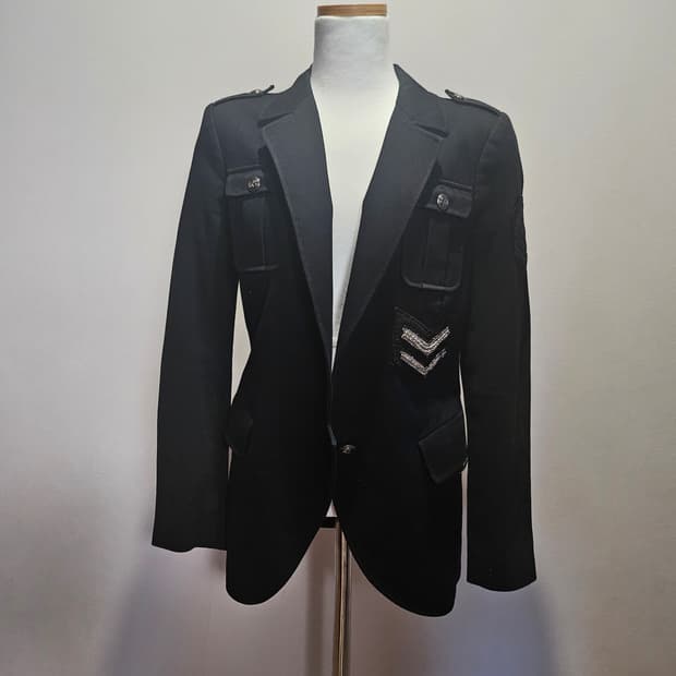 PIERRE BALMAIN피에르 발망
 여성 진 자켓(블랙)