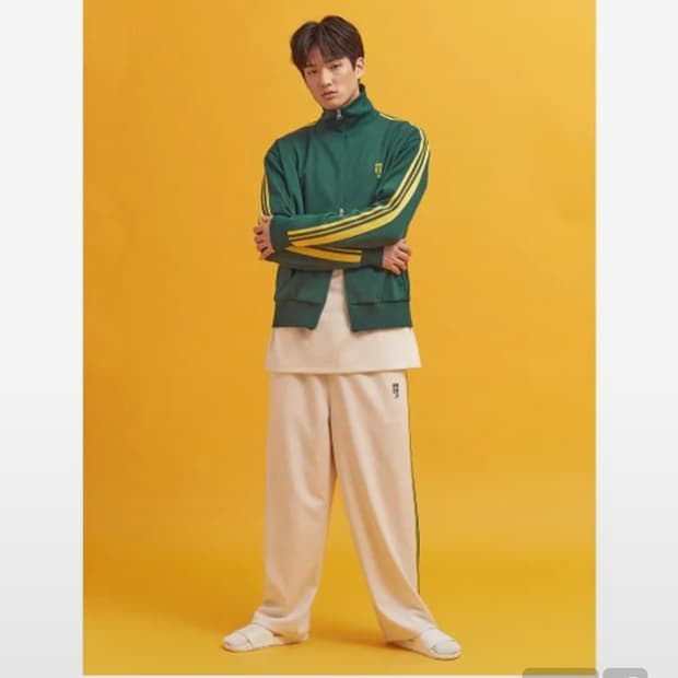 (새제품) 빈폴 집업  티핑 포인트 져지 집업자켓 점퍼 M 100