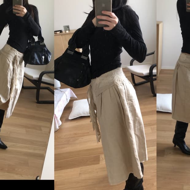 [직수입] 빈티지 diesel 레더 토트 백 블랙