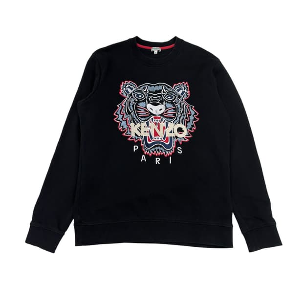 겐조 블랙 타이거 맨투맨