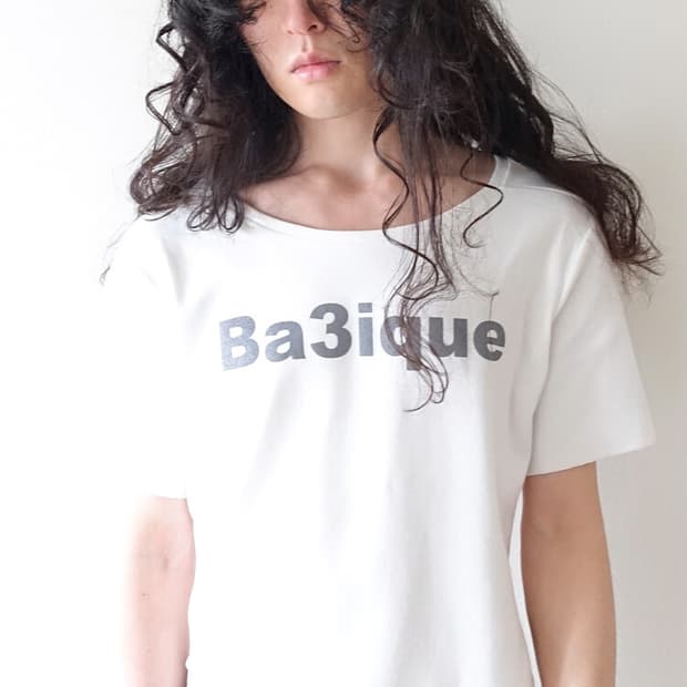 샵페어리 루즈 로고 티셔츠 화이트