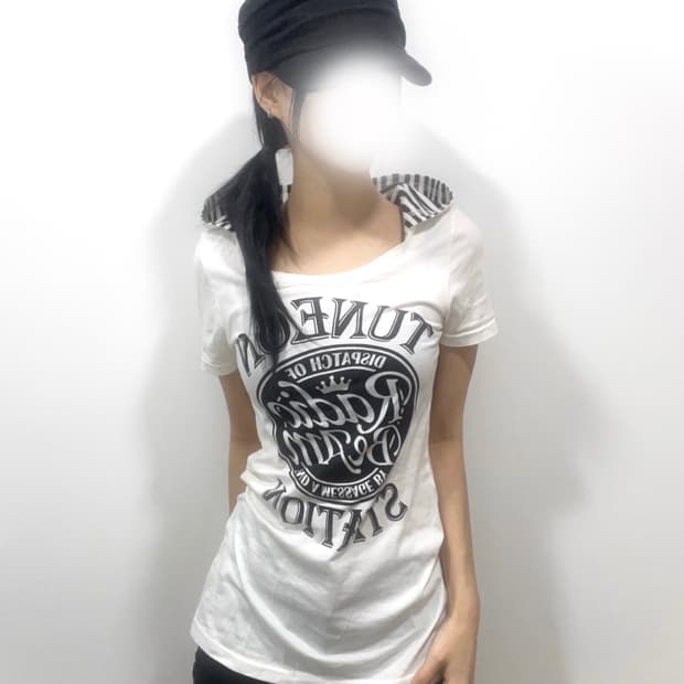 y2k stripe hoodie Top