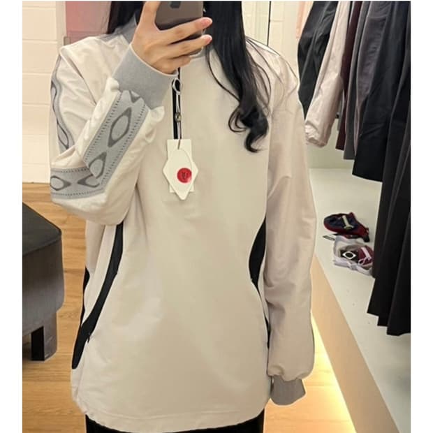 미스치프 하프 집업 트랙 탑 M