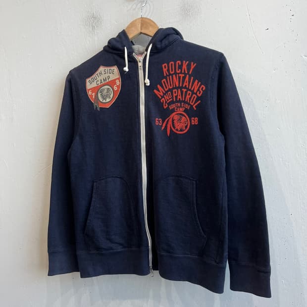 DENIM & DUNGAREE 사우스사이드 캠프 후드집업 
