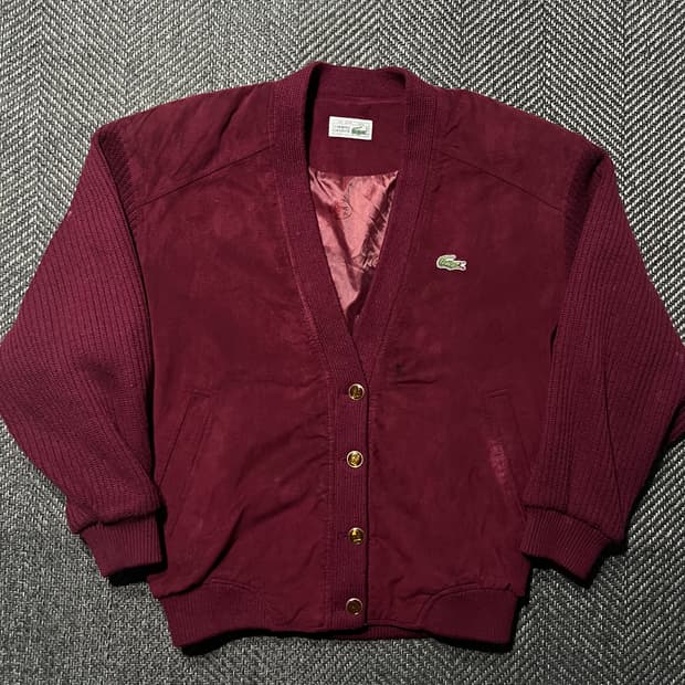 LACOSTE 라코스테 브이넥 자켓