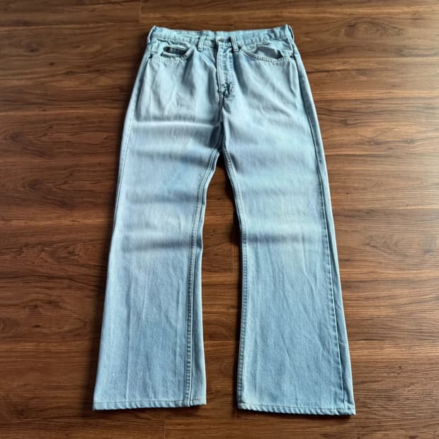 [30]70's 리바이스 Made in USA 517 오렌지탭 데님 팬츠