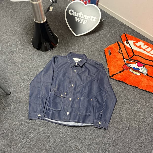 [XXL] 앤더슨벨 마시스트 어쉬매트릭 데님 셔츠 자켓