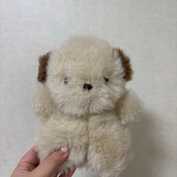 고전 빈티지 세키구치 강아지 인형