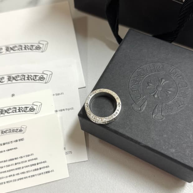 크롬하츠 포에버링 9us 은세척 완료