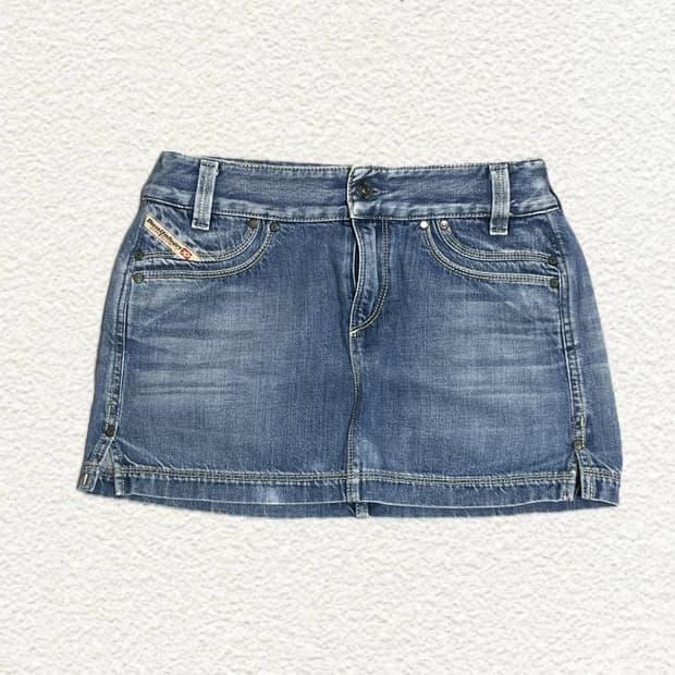 디젤 데님 미니스커트 26사이즈