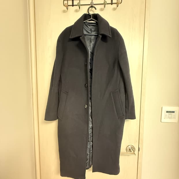 [PROJECT M] 남성 울 롱코트 M사이즈 /