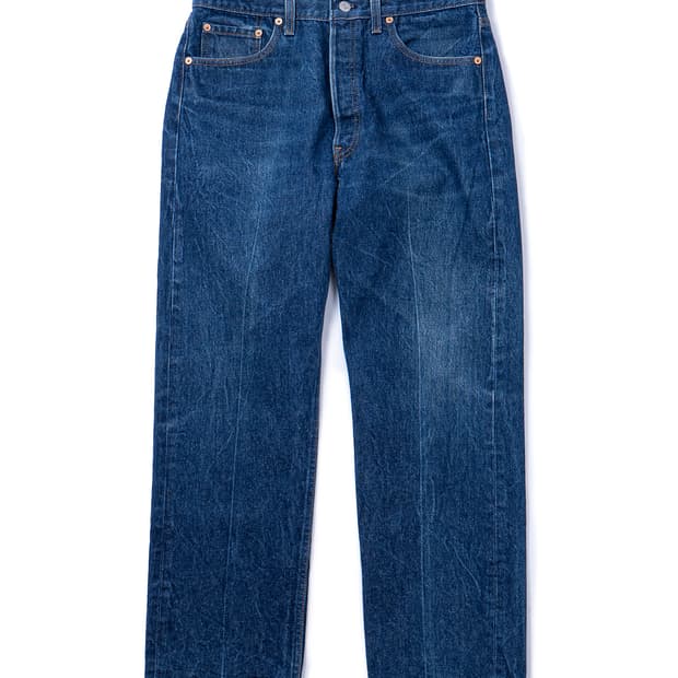 90s Levi's 501 Washed Denim Pants