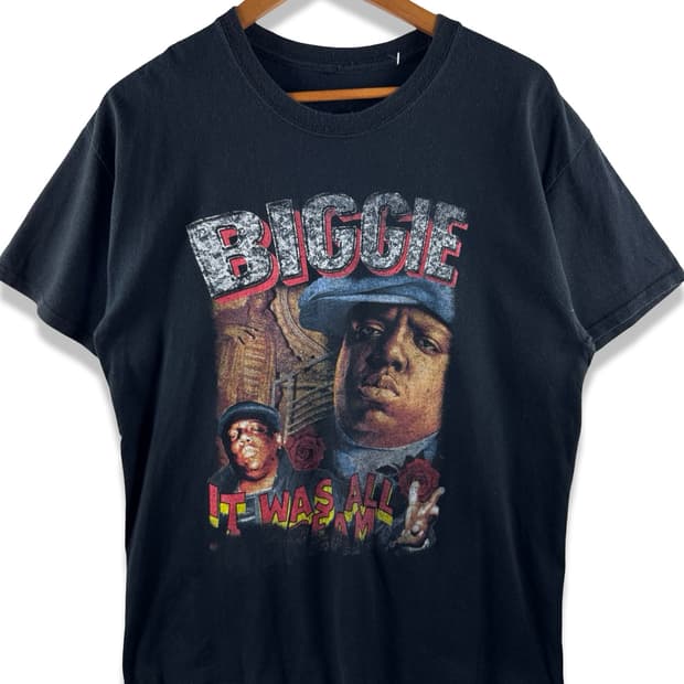 The Notorious B.I.G. 그래픽 티셔츠3924