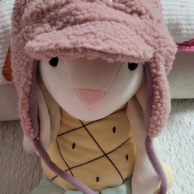 DAFFINE 뽀글이 털모자 머리둘레 54센치