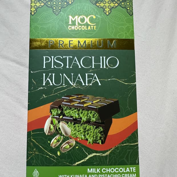 두바이 초콜렛 피스타치오 쿠나파