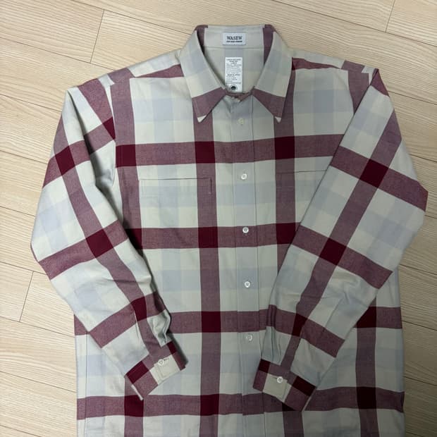 wasew 와쏘 체크셔츠
