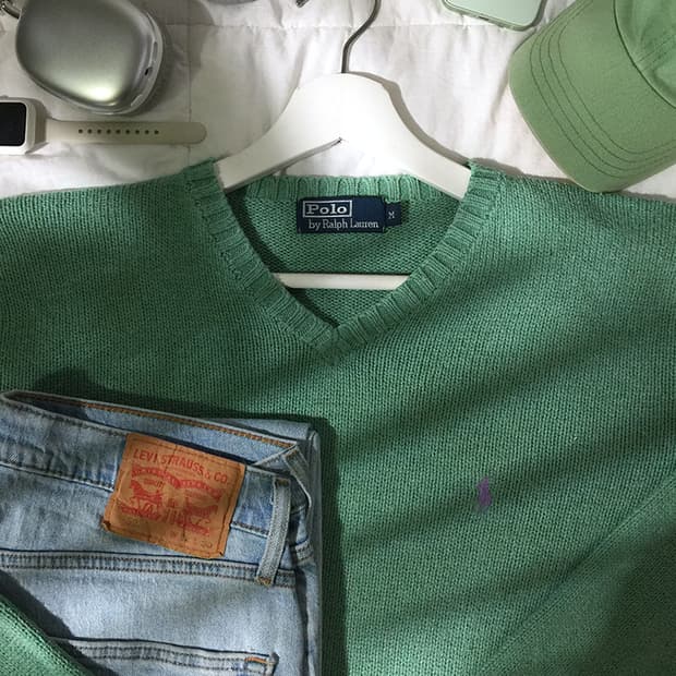 (MAN) 폴로랄프로렌 니트 스웨터 L