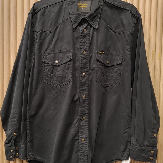 무배) 랭글러 어센틱 웨스턴 셔츠 - L