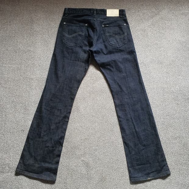 Lee 데님 빈티지 부추컷