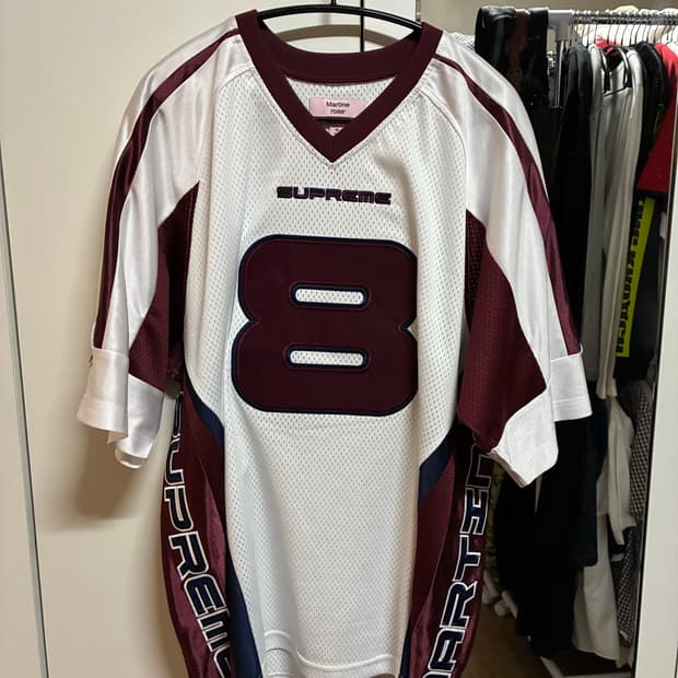 [새상품] 슈프림 X 마틴로즈 저지 반팔 M