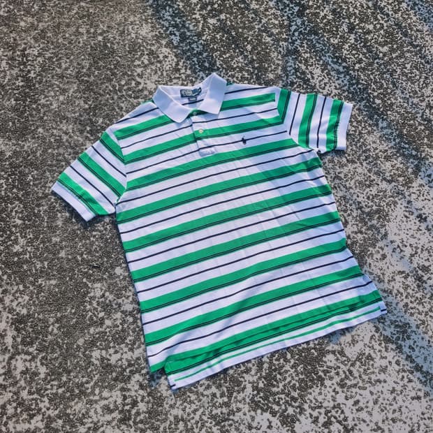 Polo Ralph Lauren 스트라이프 폴로셔츠