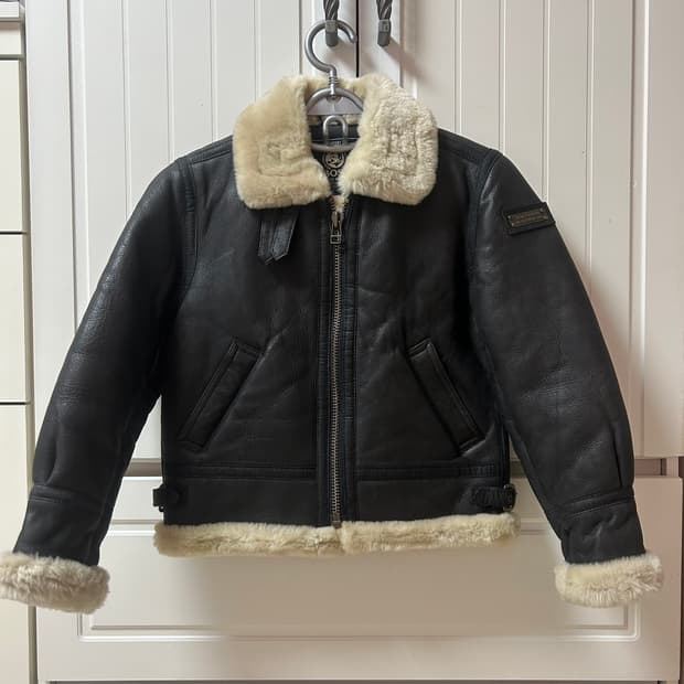 SUNTORY 보스커피 산토리 리얼레더 무스탕 여성 M