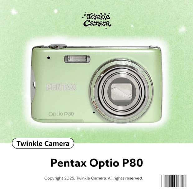 (희귀🍈) Pentax Optio 펜탁스 옵티오 P80