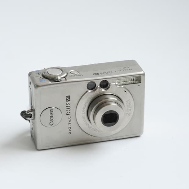 (촬영예시있음)캐논 ixus V2 디지털카메라