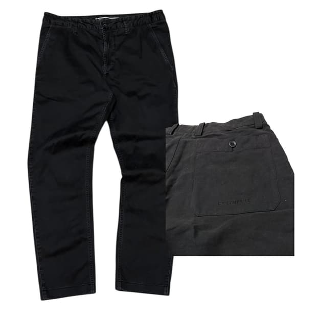 90s CP컴퍼니 아카이브 자수 와이드 치노팬츠