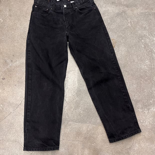 00‘s 리바이스550 블랙진