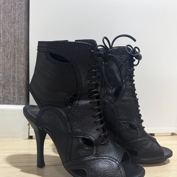 오브제 부츠 힐