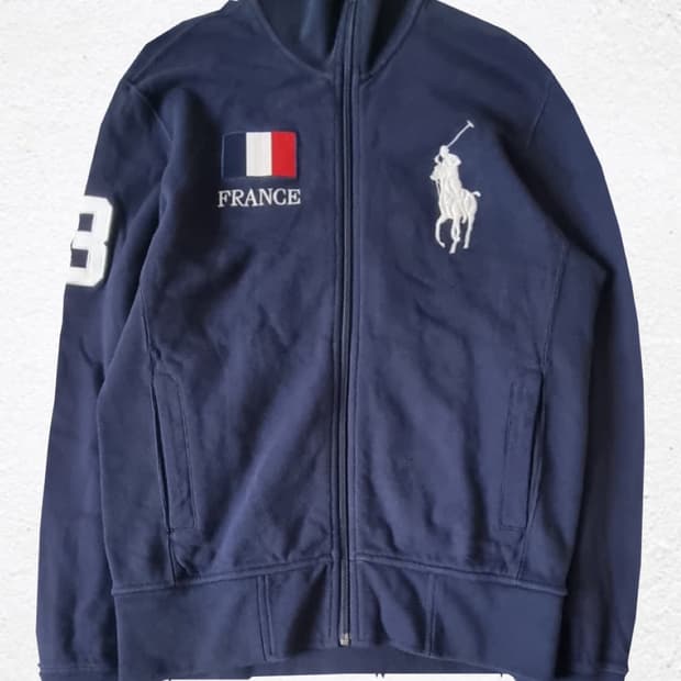 폴로 빅포니 프랑스 집업