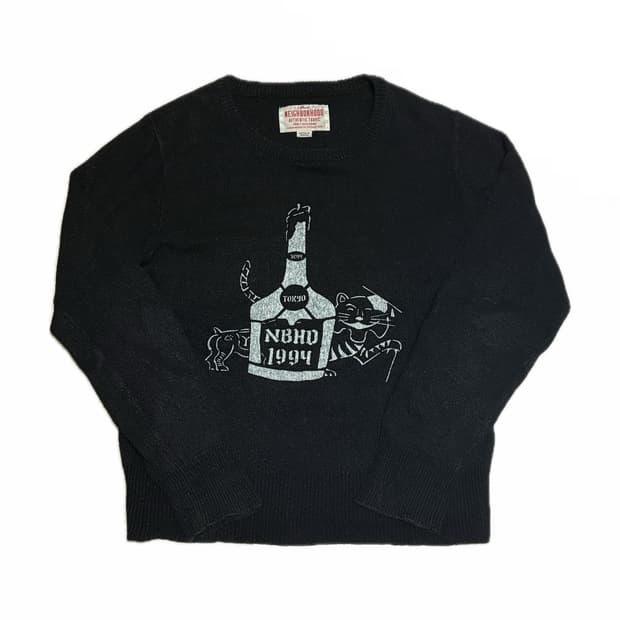 네이버후드 코튼니트