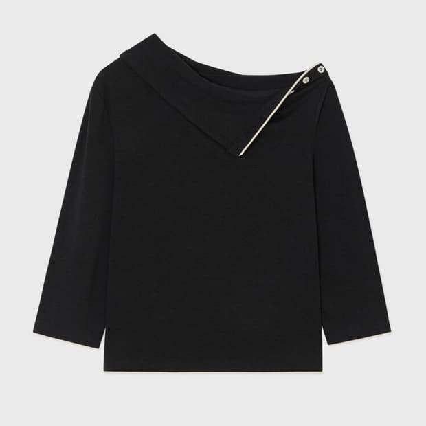 [새상품] 잡화룸 OPEN BUTTON NECK 2.0 / 리포스
