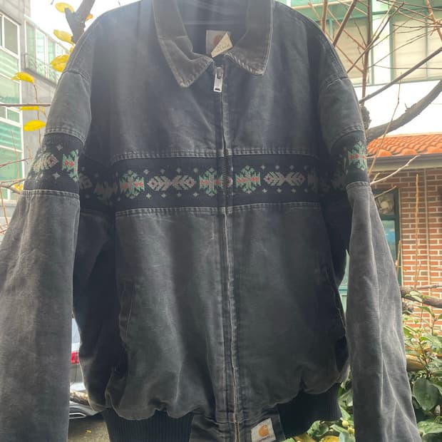 90s Made USA 칼하트 빈티지 아즈텍 나바호 워크자켓(JQ405)